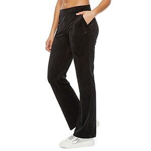 Juicy Couture Womens Mid Rise Straight Track Pant
